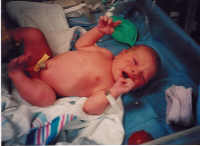  [ Cleaned up right after birth ] 